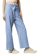 High Star Women'S Straight Palazzo (Wdplazzo880_34_Blue