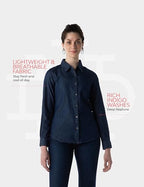 INKD Womens Printed Regular Fit Shirt
