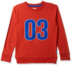 Pepe Jeans BoyS Cotton Sweatshirt (Pibt200009_Red_6)