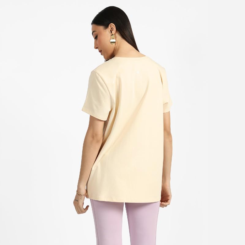 BlissClub Women The Last Tee - Boyfriend tee | Womens t-Shirt | Half Sleeves | Last 750+ Washes | Cotton Tee