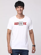 ADRO Mens Graphic Printed 100% Cotton T-Shirt - Regular Fit, Printed T-Shirts for Men (RN24-SPT-WH_White_L)