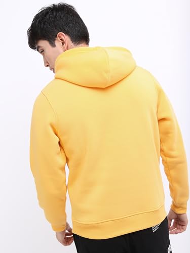 Ketch Men Full Sleeve Slim Fit Sweatshirt Khss000001 Yellow L