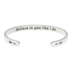 DUMBEN Birthday Gifts for Women Best Friends Female Her BFF Inspirational Jewelry Christmas Mothers Day Stuff Ideas Believe in Y