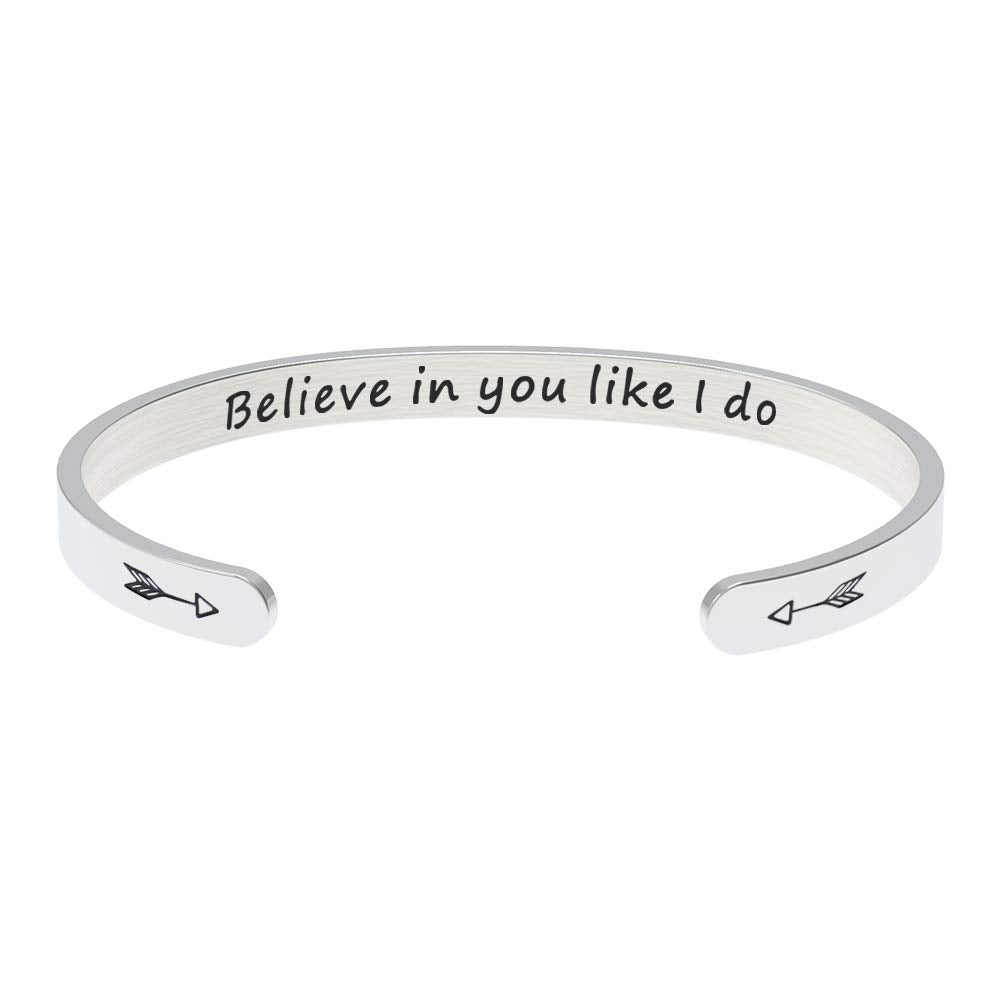 DUMBEN Birthday Gifts for Women Best Friends Female Her BFF Inspirational Jewelry Christmas Mothers Day Stuff Ideas Believe in Y