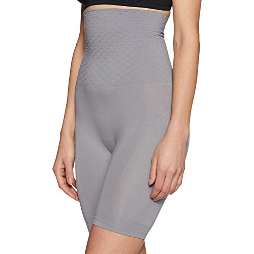Zivame All Day Highwaist Thigh Shaper for Women - Grey