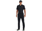 Under Armour Matchplay Printed Golf Polo Black/Capri/Black XL