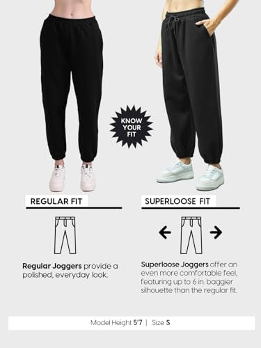 Bewakoof Air 1.0 Womens Solid Super Loose Fit Joggers_624667_Blue_2XL
