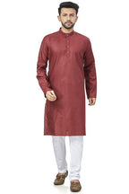 Be Active 100% Cotton Stylish Trendy Solid Pattern Full Sleeve Comfortable MenS Kurta Pyjama Set Gives Rich Look Rfsk0001_27_Se