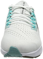 Nike Women Running Shoe, White Oil Grey Pure Platinum Aurora Green Lt Dew, 7.5 US