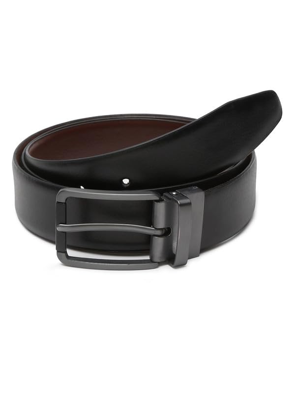 Teakwood Leathers Leather Men Reversible Adjutable, Regular Fit For Jeans Office, Outdoor All Occasion MenS Leather Belt | T_Bt_ 36
