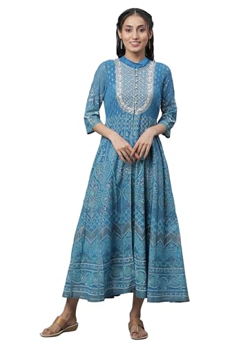 Aurelia Women'S Polyester Clothing Set (22Fed10362-505791_Blue