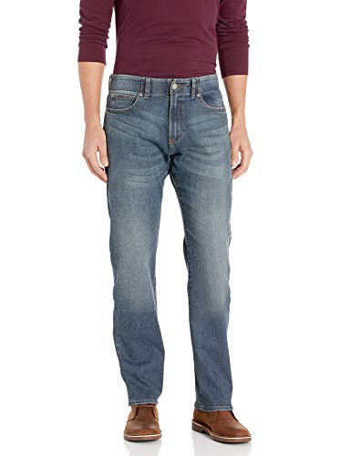 Lee Men's Extreme Motion Athletic Fit Tapered Leg Jean Mega 32W x 34L