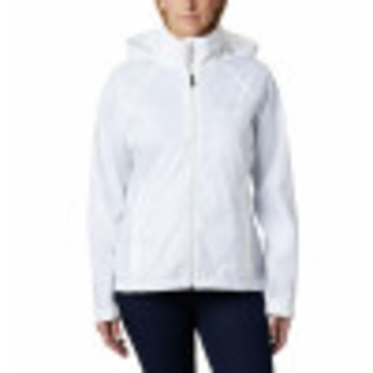 Columbia Women's Switchback III Jacket, White, 3X Plus