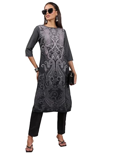 Ketch WomenS Cotton Blend Regular Dress Shirt (Khku000391_Black
