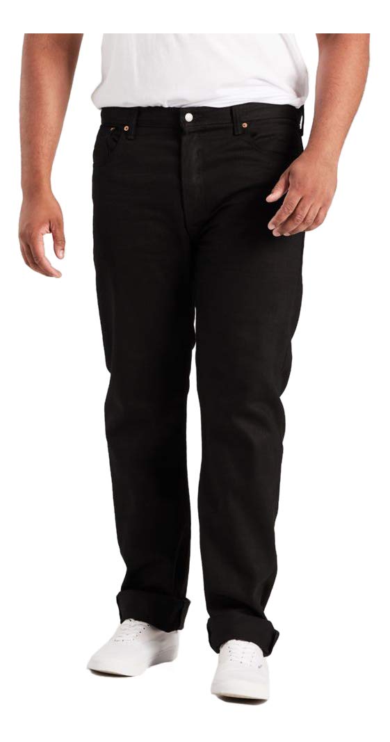 Levi's Men's 501 Original Fit Jeans, Nickel Black (Waterless), 32W x 30L