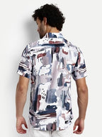 OM SAI LATEST CREATION Shirts for Men || Allover Printed Casual Rayon Shirts for Boys || Button Down Shirts || Outing || Travel
