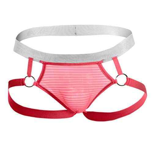 MP Mesh Rib Jock Ring Salmon L/XL