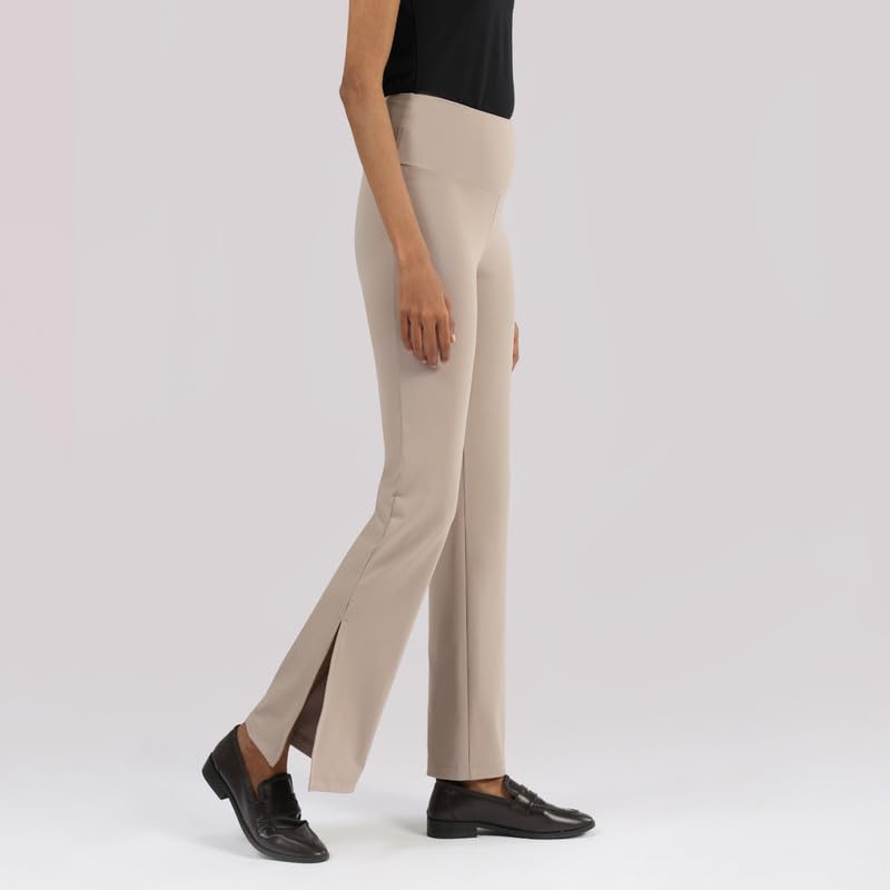 Ultimate Slit Flare Pants - Lite | Stylish Slits | Stretchy | Comfortable | Back Pocket