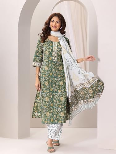 Libas WomenS Cotton Kurta Sets (400081Or