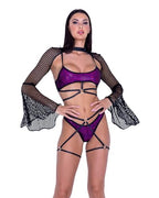 6494 - Fishnet Bell Shrug