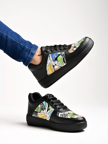 Shoetopia WomenS Slip-On Sneakers Black