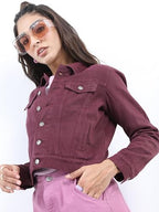 Ketch WomenS A-Line Coat (Khjk000096_Maroon