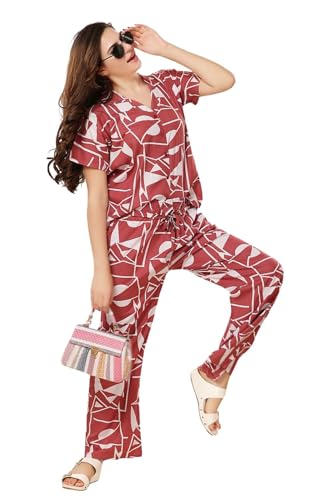 Fabme Women'S Rayon Modern Floor Length Dress (Nw0341_Pink