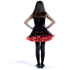 Tutus Adult Tulle Costume Petticoat - Black/Red malcomodes-biz.myshopify.com