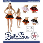 Tutus Adult Tulle Costume Petticoat - Black/White malcomodes-biz.myshopify.com