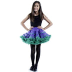 Tutus Adult Tulle Costume Petticoat - Purple/Grey malcomodes-biz.myshopify.com