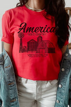 America Gods Country Graphic Tee T-Shirt