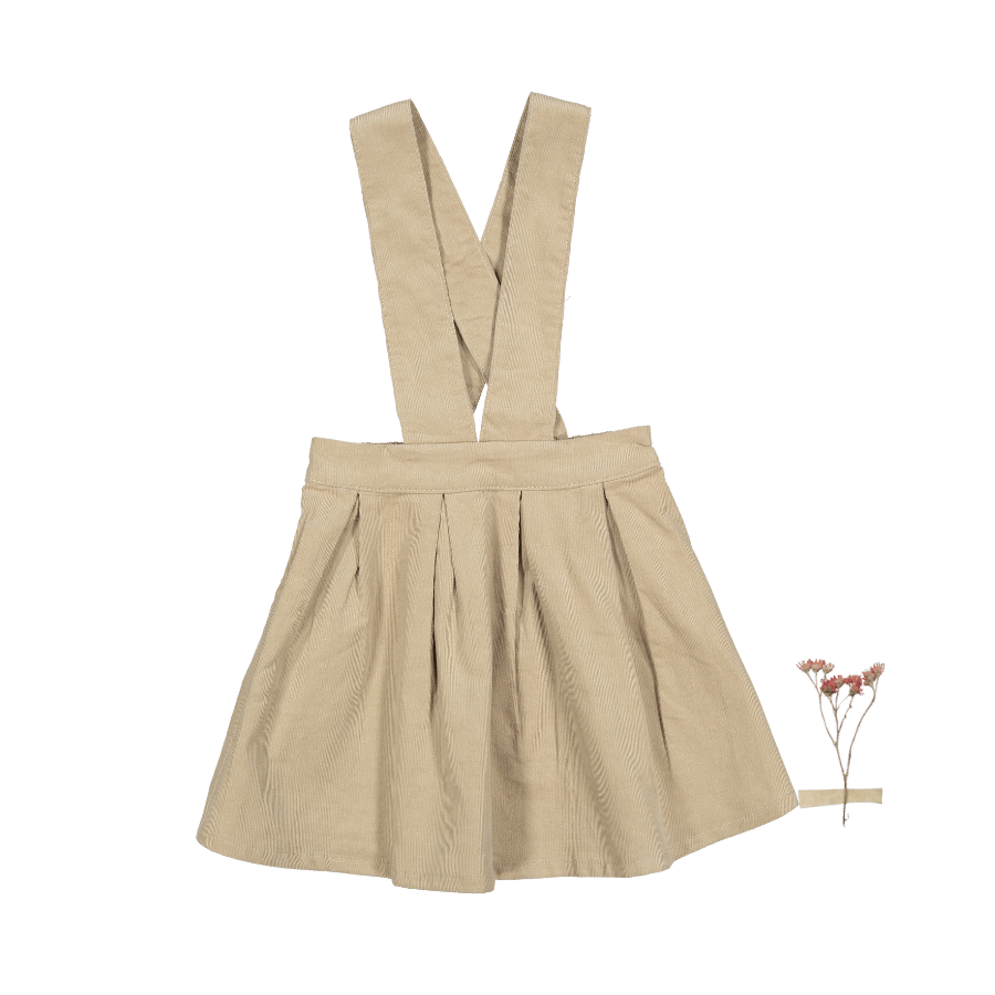 The Corduroy Dress - Beige