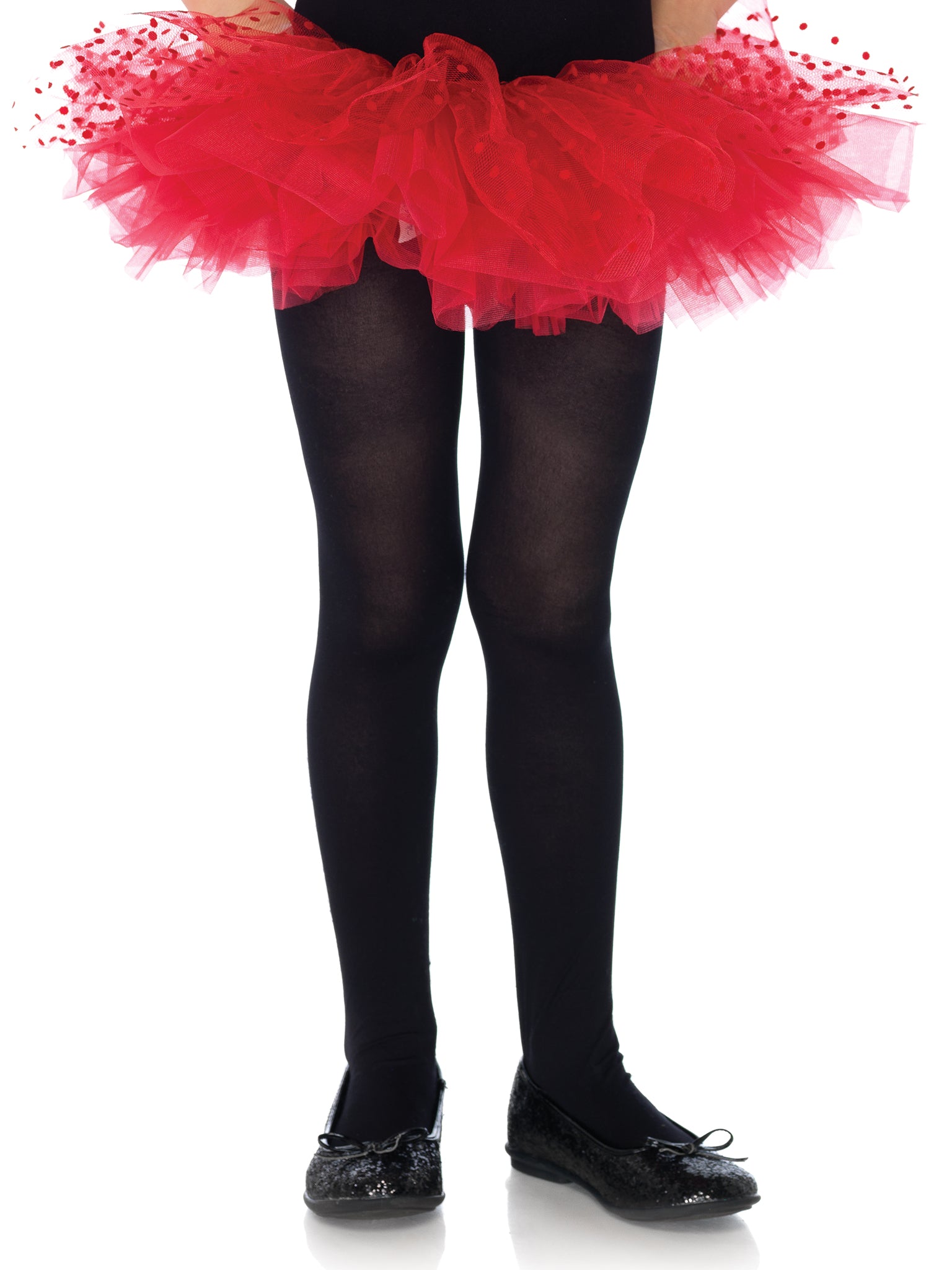 Girls Opaque Tights 11-13 BLAC