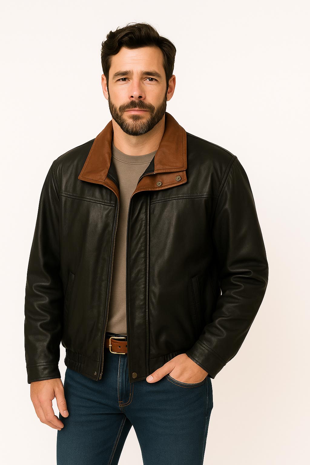 DOUBLE COLLAR JACKET
