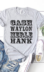 Retro Country Singer Graphic Tee T-Shirt