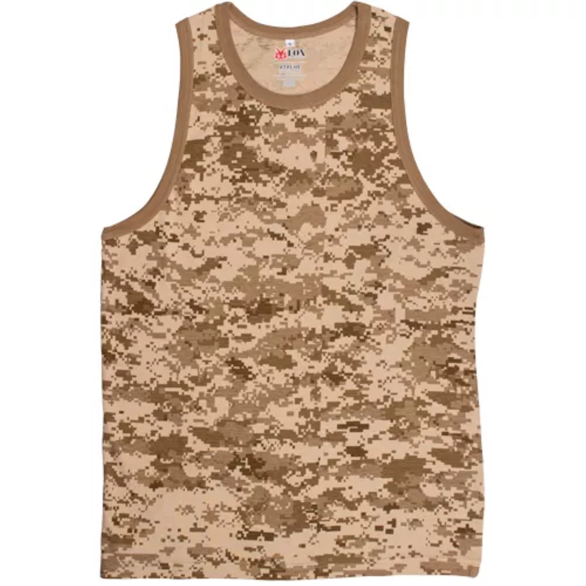 Mens Tank Top Digital Desert Small
