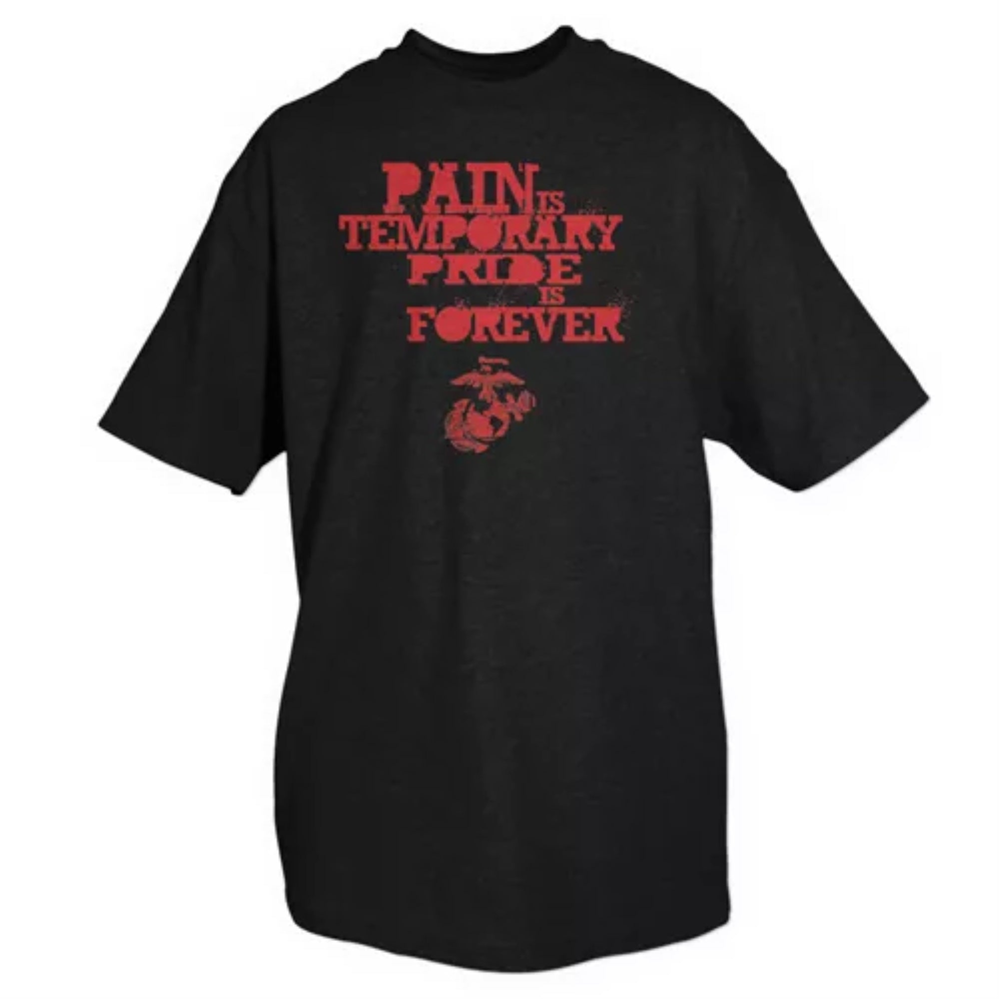 Marines-Pain T-Shirt, Black - Small