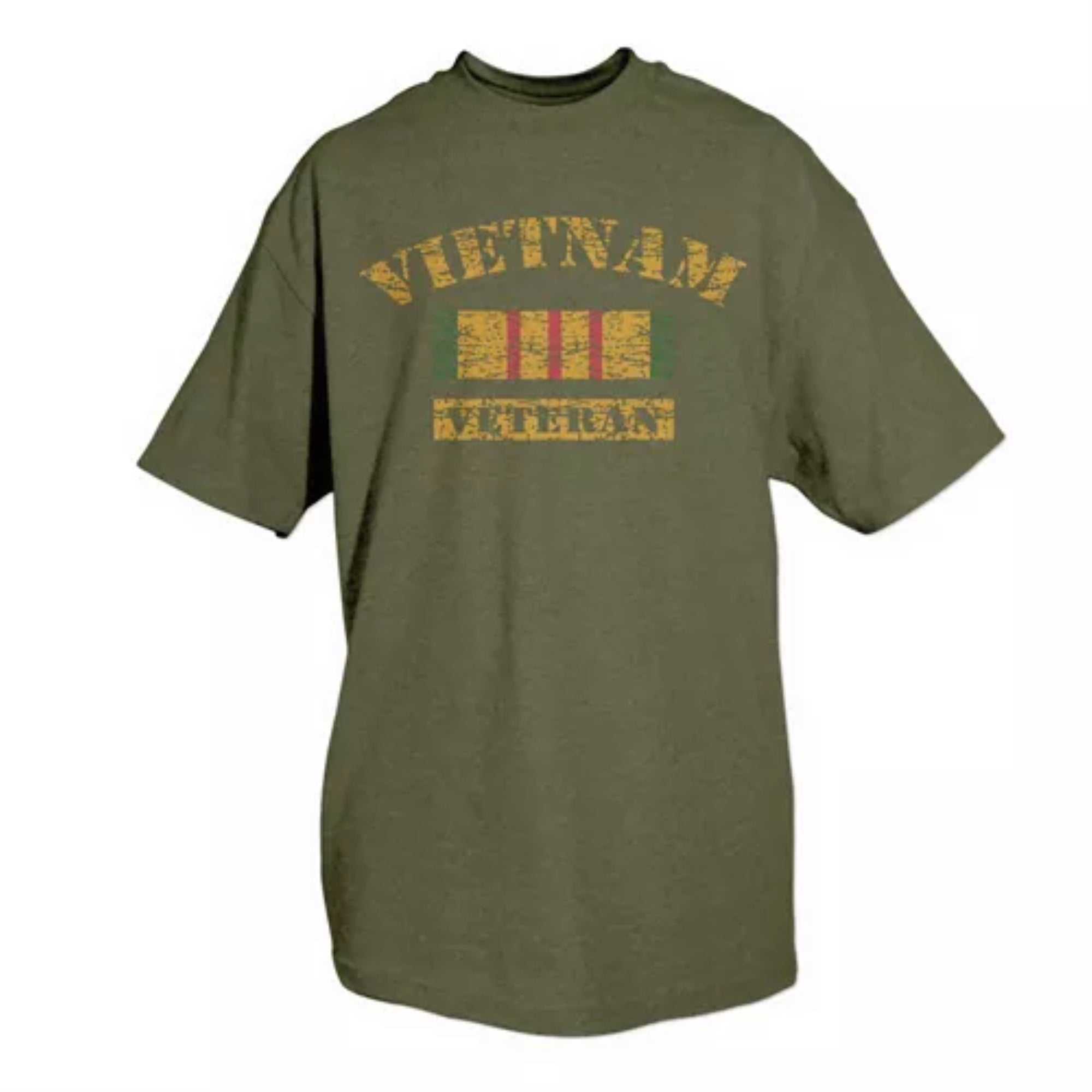 Vietnam Veteran T-Shirt Olive Drab - Medium