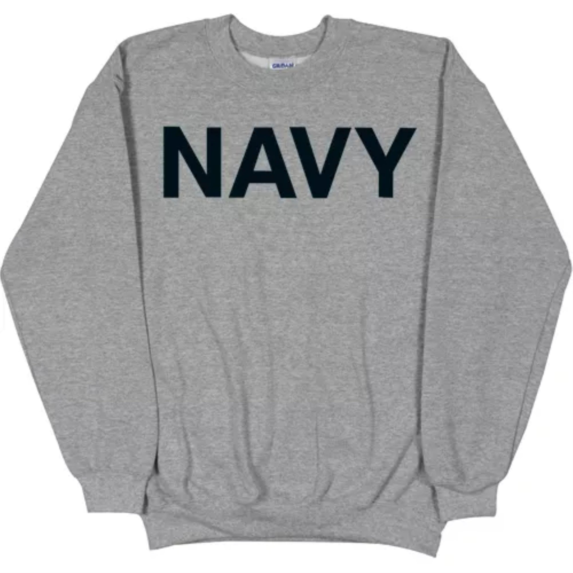Navy Sweatshirt Grey Medium