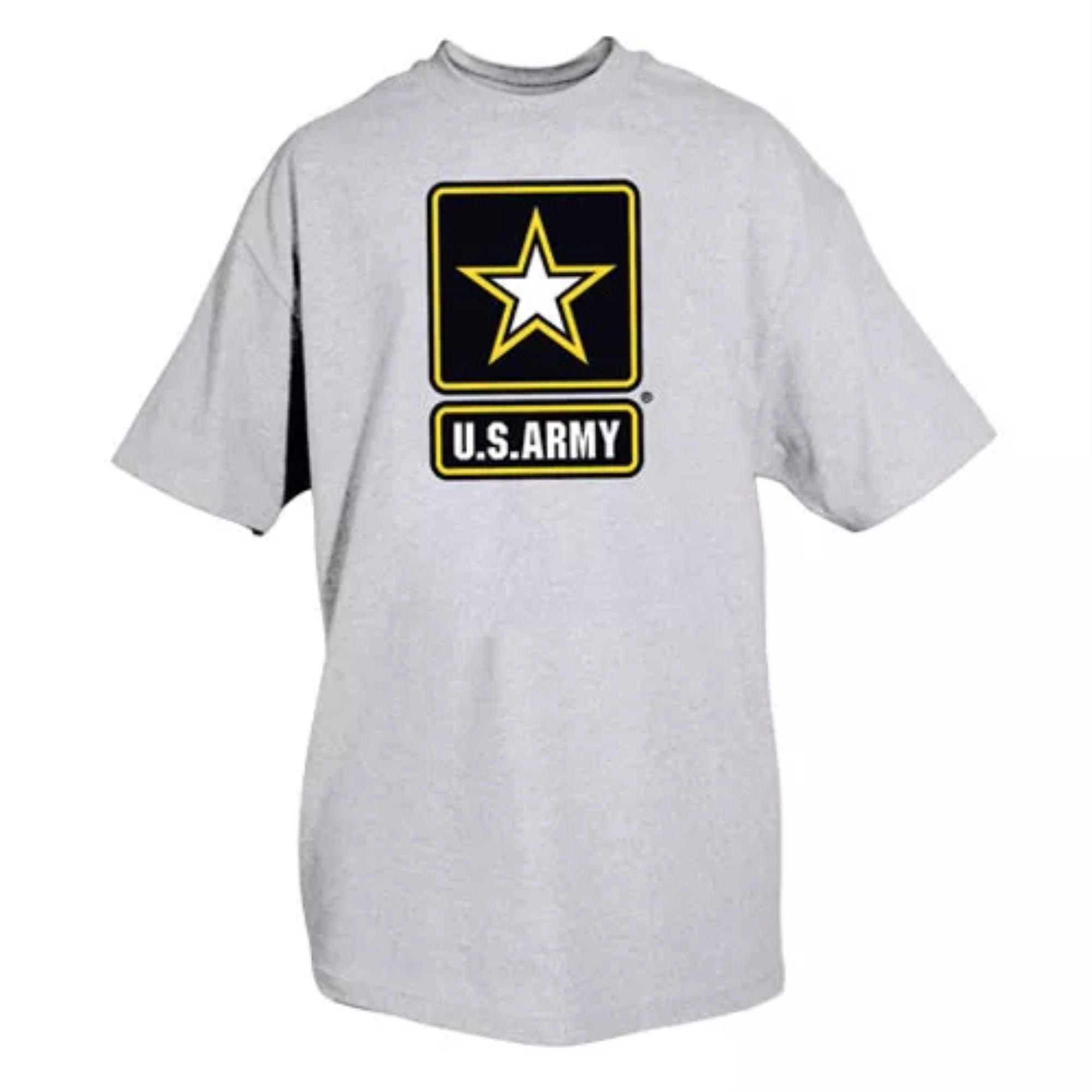 Army Star T-Shirt, Grey Large