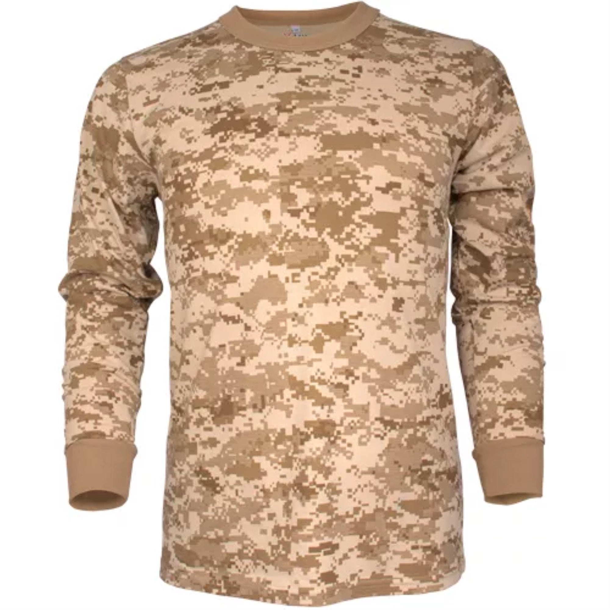 Men's Long Sleeve T-Shirt - Digital Desert XL