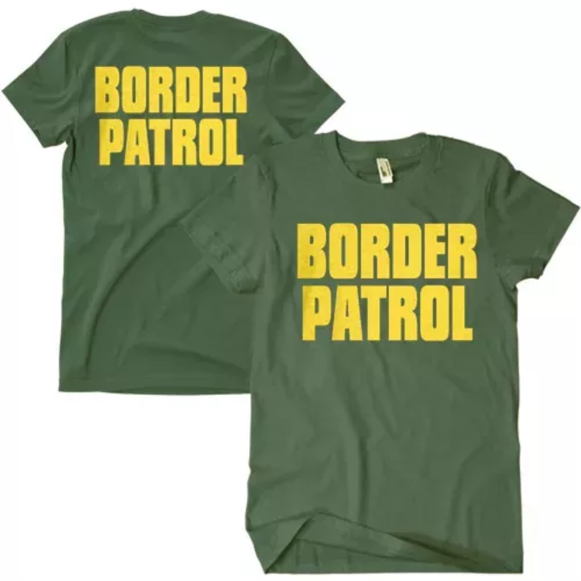 Border Patrol T-Shirt, Olive Drab - 2XL