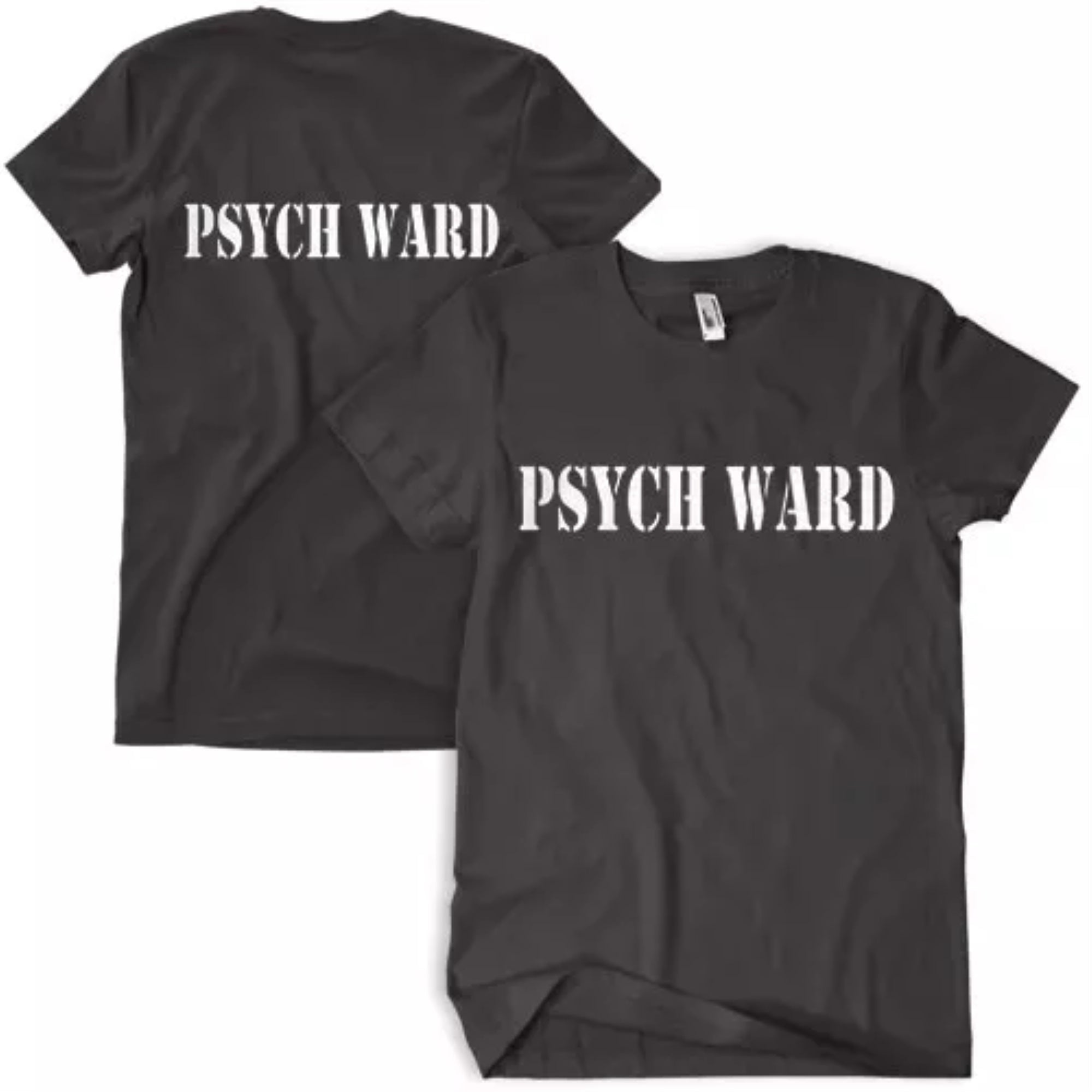 Psych Ward T-Shirt, Black - 3XL