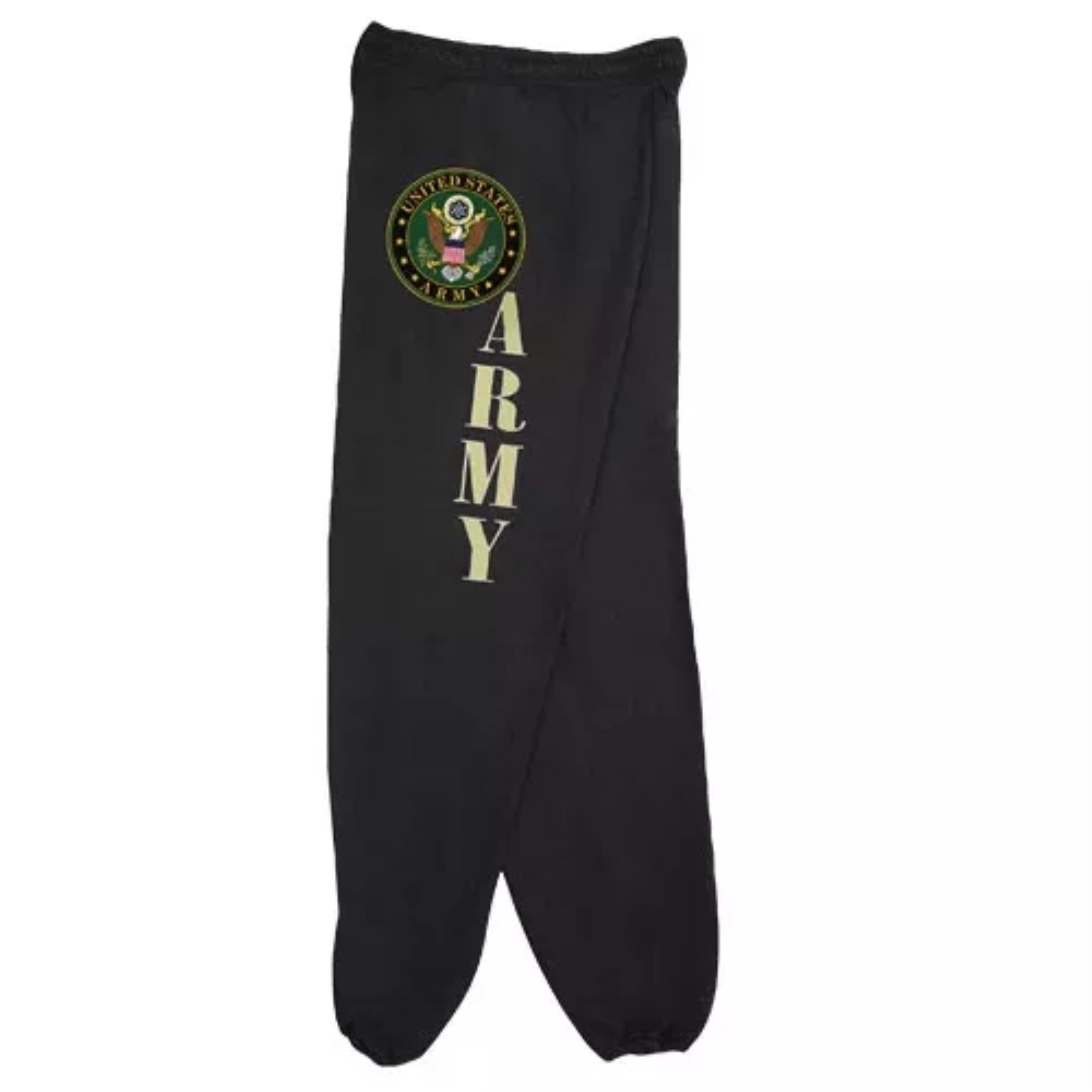 Army Logo Mens Sweatpant Black - XL
