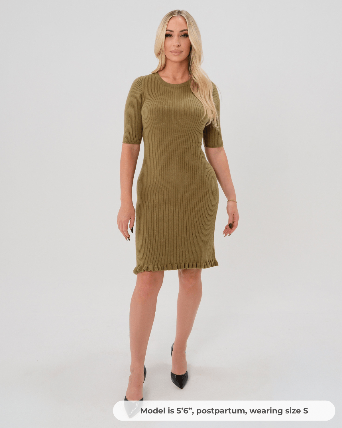 Olivia Maternity & Postpartum Sweater Dress
