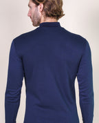BASIC COTTON Free Spirit Premium Quality 100% Brushed/Fleece Cotton Men's Turtleneck Made in Italy (955)