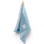 Classic Satin Border Lovey - Powder Blue