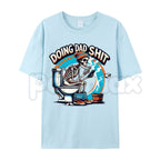 "Doing Dad Shit" Skull Graphic T-Shirt – Funny Father's Day Dad Life Humor Tee