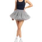 Grey Tutu Skirt for Women, Halloween Costume