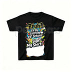 "Sign My Shirt" Last Day of School T-Shirt – Kids Autograph Year-End Tee